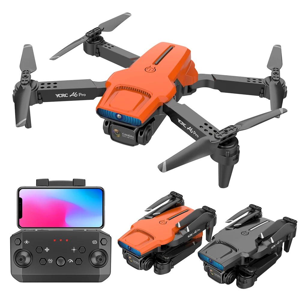 A6 PRO mini dron 4k cheap gps drone 4k with cameras WIFI fpv radio control toys rc drone