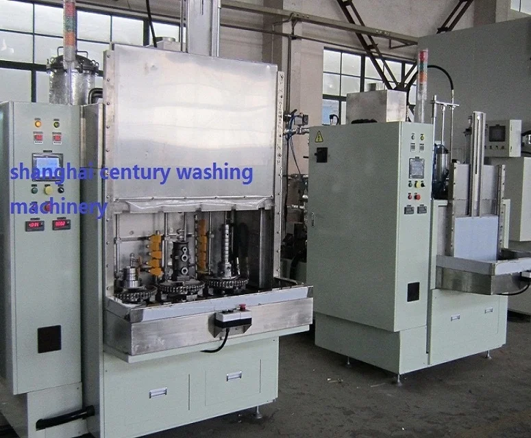 Automatic Rotary Moving Jet Cleaning Machine for Hydraulic Parts