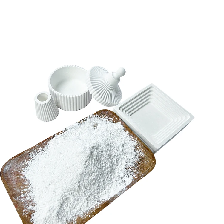 High Quality Promise No Bubbles High Hardness 8.5 Mpa Plaster Powder DIY Crafts jesmonite resin casting powder