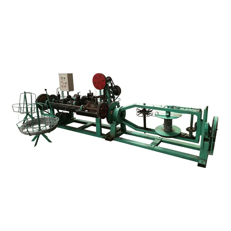Galvanized wire single double strands barbed wire machines manufacturer