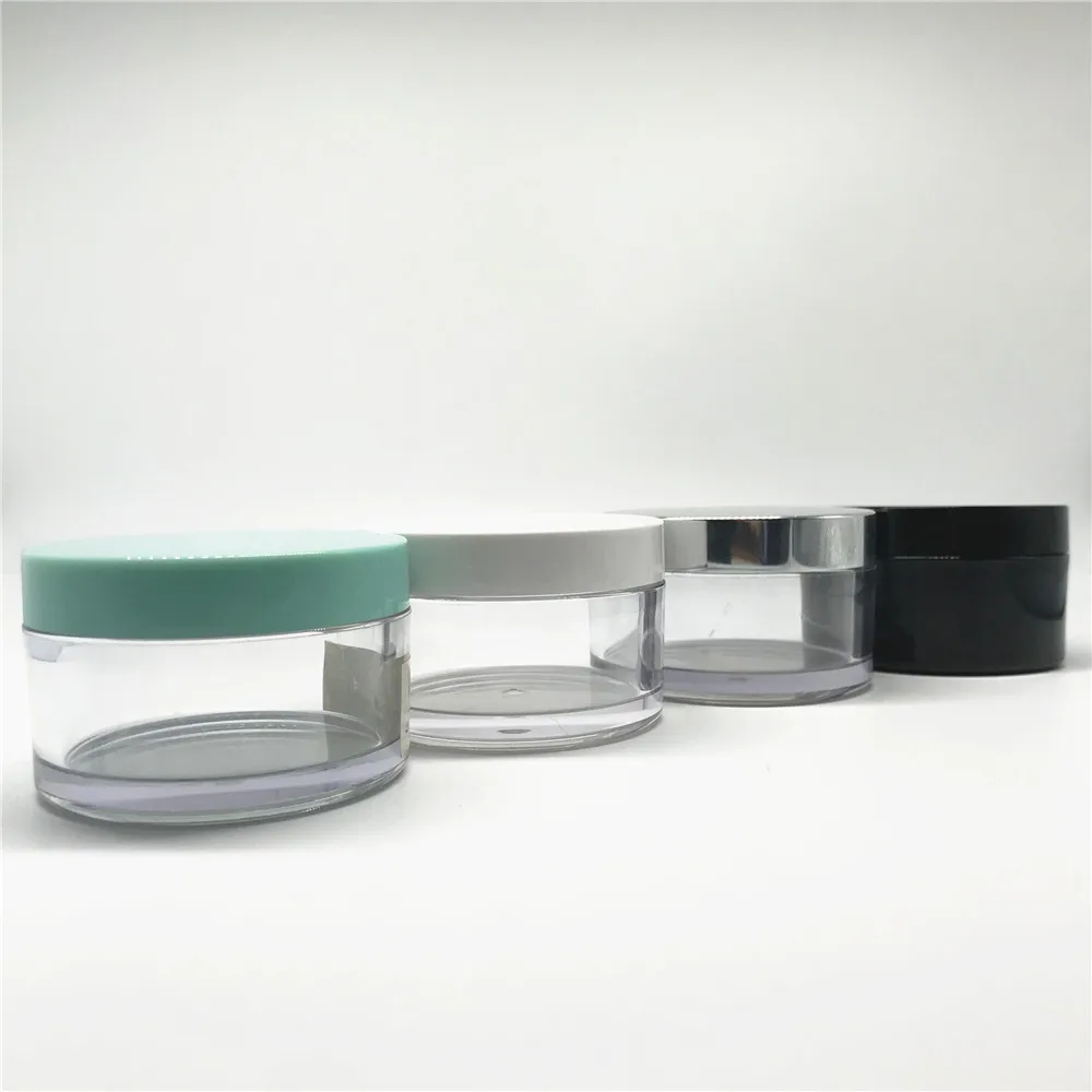 
Cosmetic good quality plastic acrylic round clear jar 