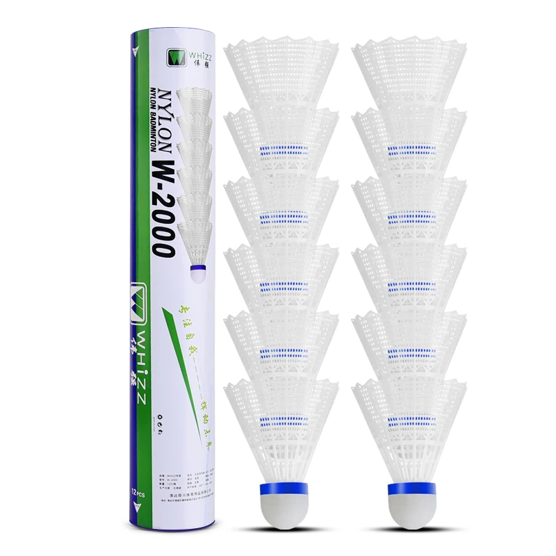 New arrival factory nylon shuttlecock with advanced foam cork badminton shuttlecock