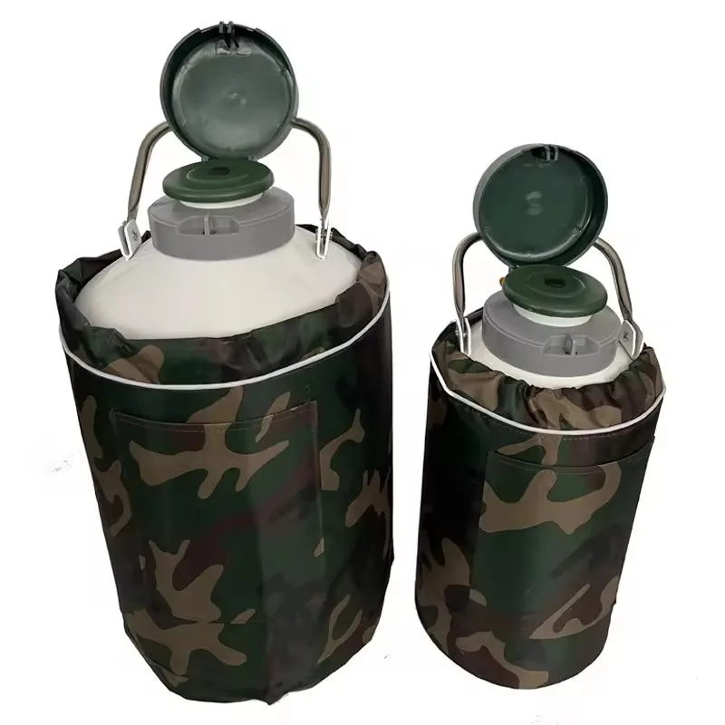 Mini Microbulk Tank Liquid Nitrogen ln2 Container 6 Liter Artificial Pigs Cow Semen Tank Small