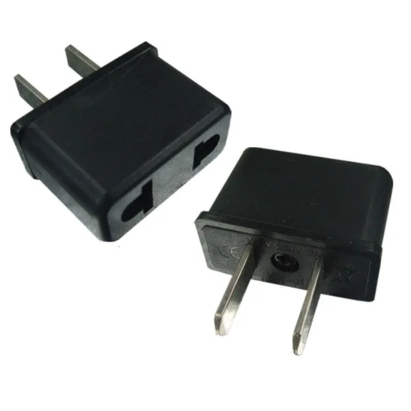 Mini European to USA Travel Charger Adapter Plug Outlet Converter with CE ROHS Mini US adapter socket