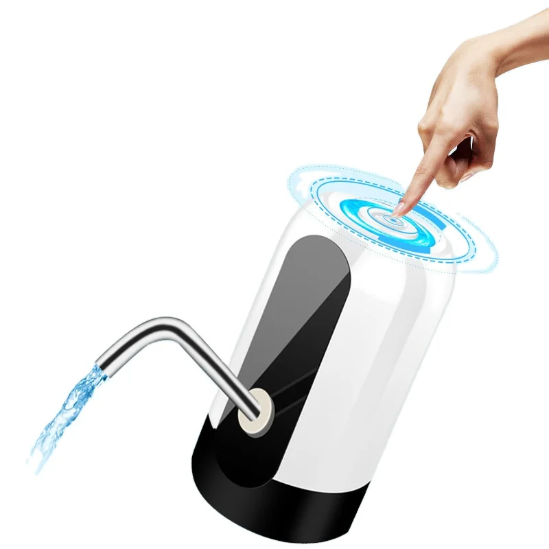 Electric Gallon Drinking Bottle Water Dispensing Pump with On Off Switch and Touch Button Water Pump Dispenser