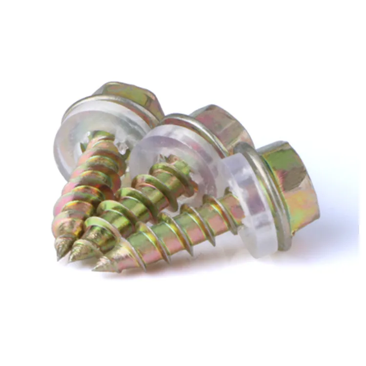 Din6928 hex flange head self tapping wood screw