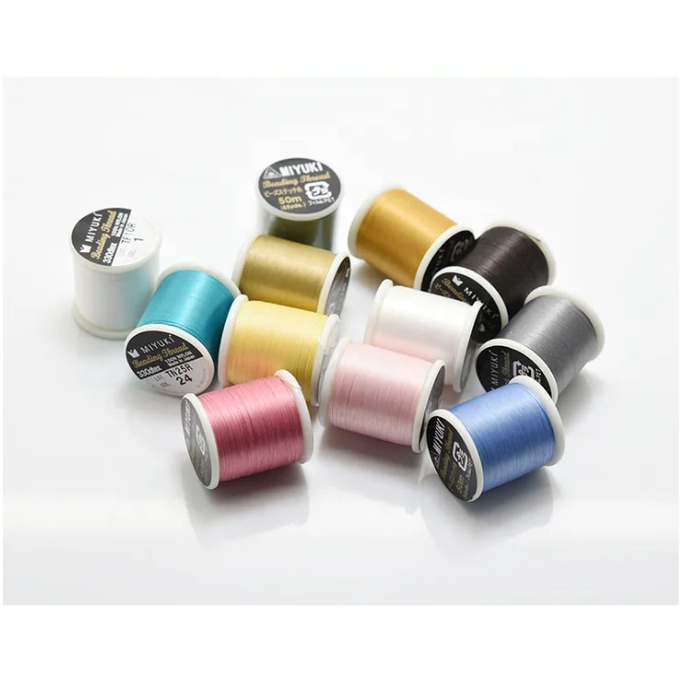 Moyamiya Japan original high quality Miyuki beading thread 24 colors available miyuki delicas 11/0