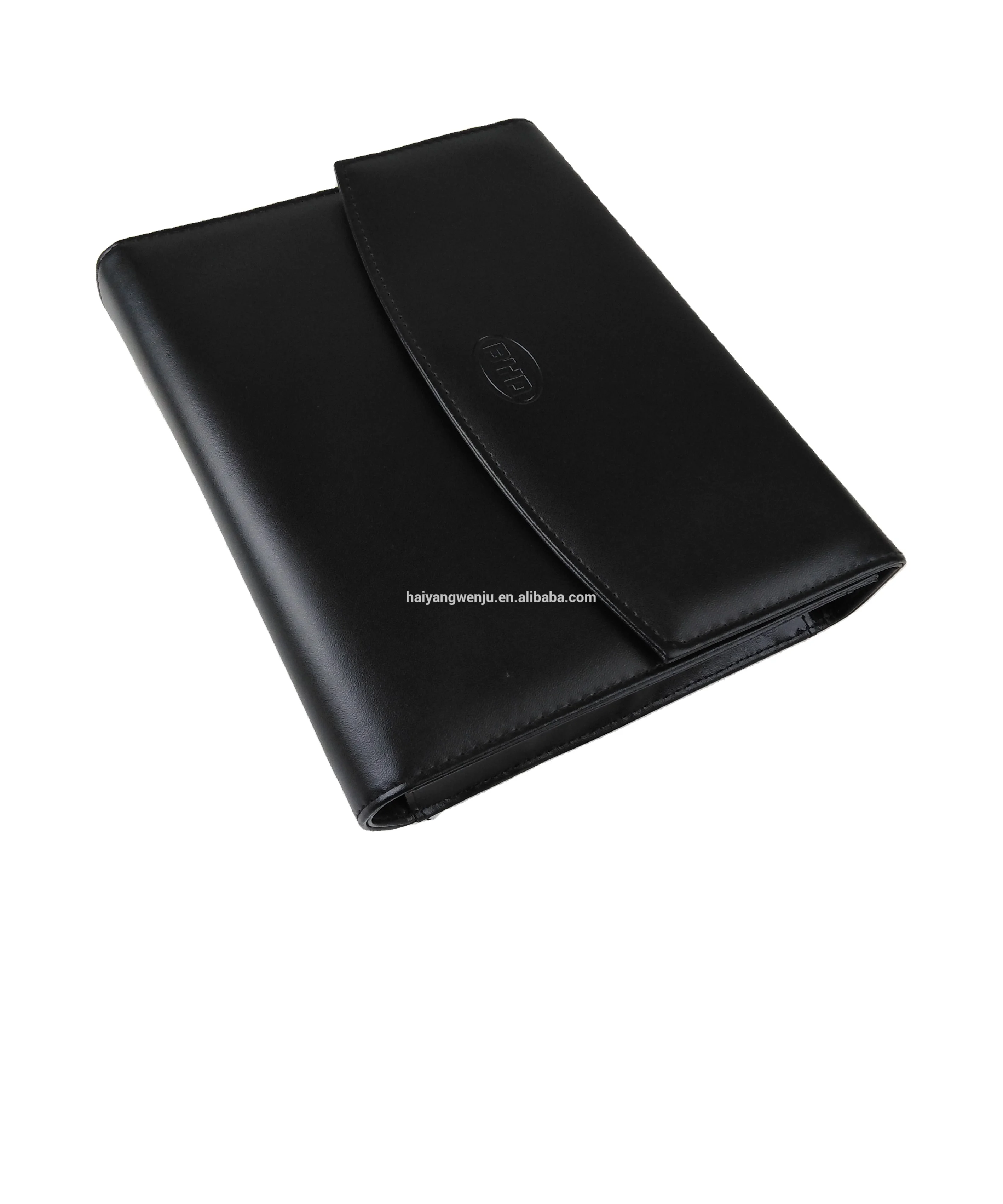 Car organizers Newly Branded Customized Car Bag Business Portfolio Car Leather Document Holder