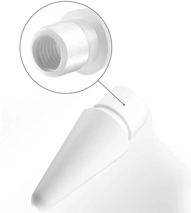 Replacement Stylus Fine Nib Compatible with iPad Air Mini Pro Apple Pencil 1st Gen & 2nd