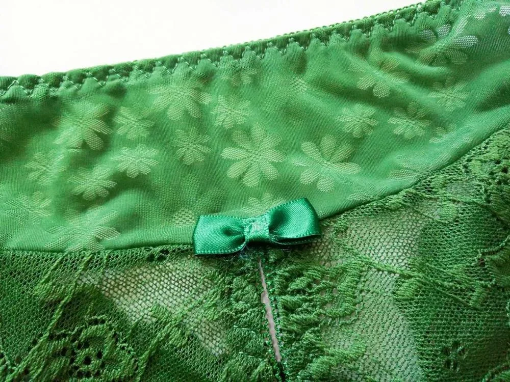 LUBUNIE JS8153 Best selling breathable women sexy lingerie lace panty