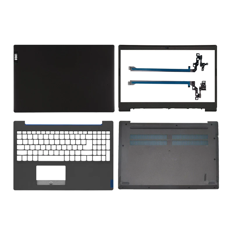 NEW FOR Lenovo Ideapad L340-15 L340-15IRH Laptop LCD Back Cover Front Bezel Palmrest Upper Top Lower Bottom Case Hinges Black