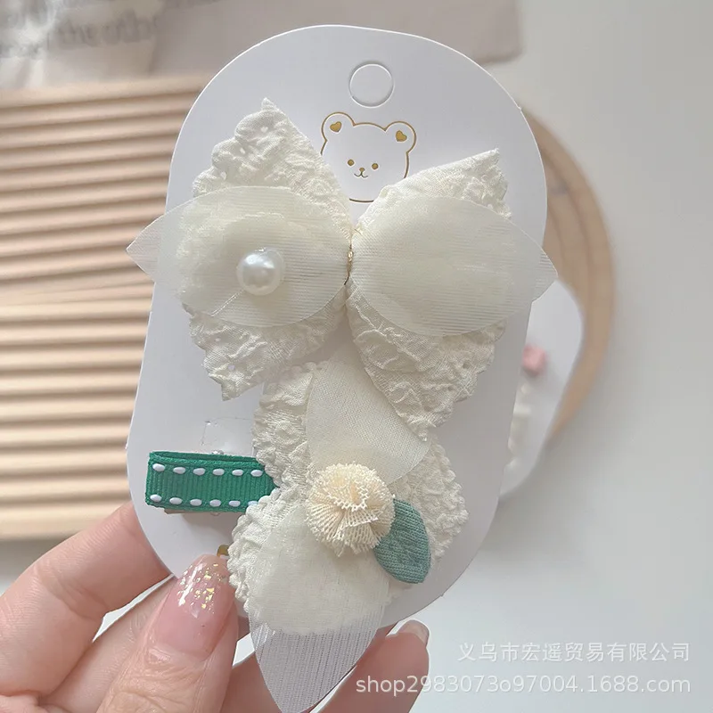 New cute foreign style baby children hair accessories Baby children daily everything princess style hairpin set