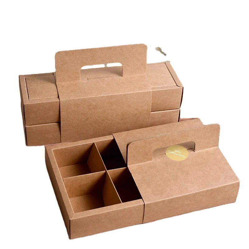 Portable Food Grade Customized Logo Offset Printing Mooncake Gift Box Packaging