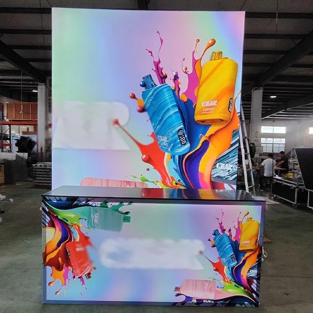 Fabric SEG Display Wall Portable Cheap Price Trade Show Displays Booth Design