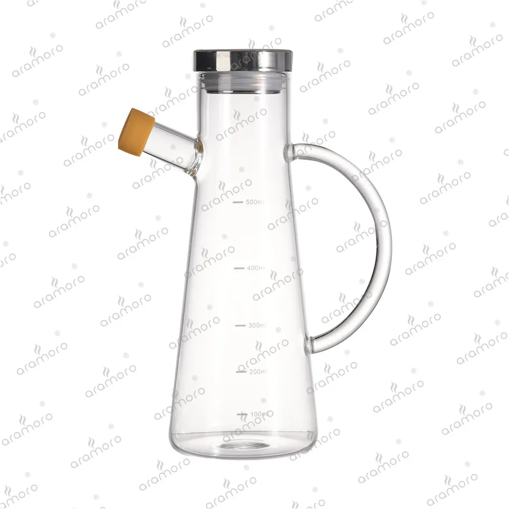 Oil Can Food Grade Manufacturers Supply Food Safety Borosilicate Glass Handmade Accept Customized Designs about 10 Days 1000pcs