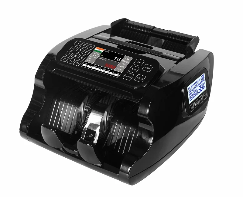 AL-7500 Financial Equipment GBP EURO USD Currency Banknote Counter Money Paper Counting Machine Cash Counting Machine