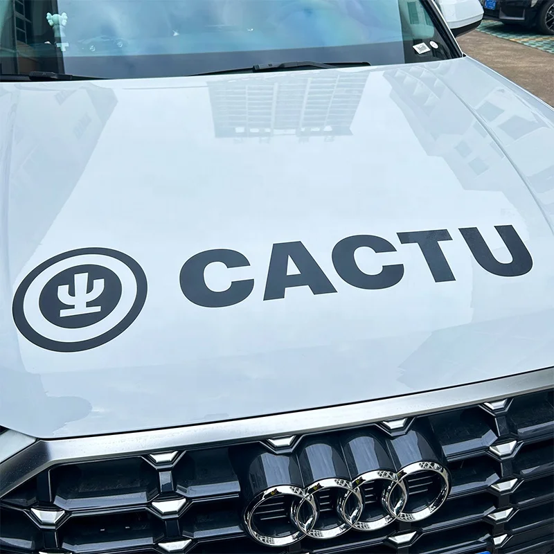 Waterproof UV Resist Business Logo UV Transfer Sticker Custom Print Vehicle Car Rear Windshield Stickers Big Size Banner Decals