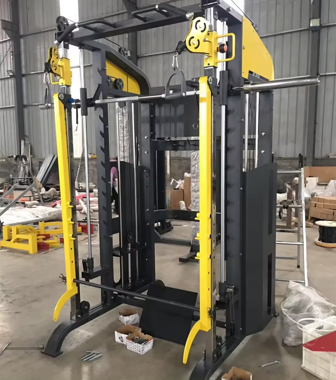 Fitness Equipment wholesale  exercise Best Gym Smith Machine Strength Training Cable Crossover Trainer Multi  Gym Cages Trainer