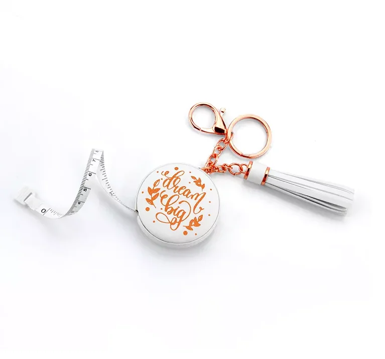 Лидер продаж красивые подарки рекламная рулетка из искусственной кожи кожаный брелок для ключей с пользовательским логотипом