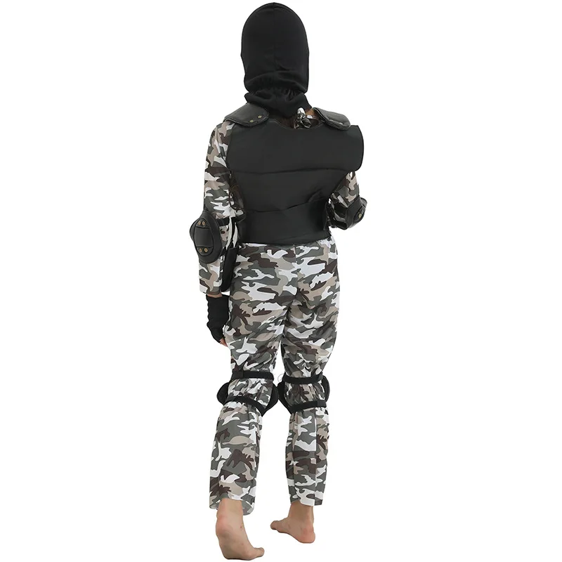 Halloween Party Carnival Stage Costumes Counter Strike Kids Costume