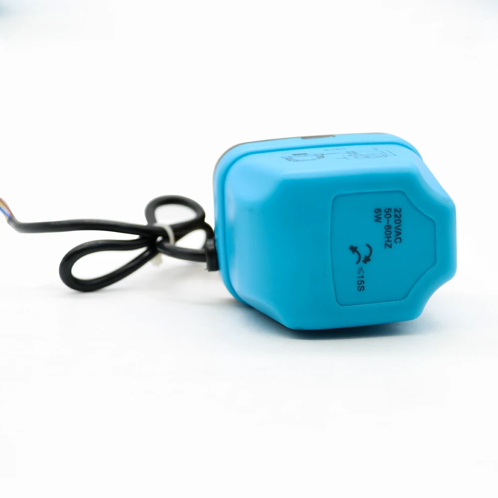 Wholesale 1/2 inch Ball Valve electric double wire brass Motorized Ball Valve 220v Motorized Brass Ball Valve for water oil use