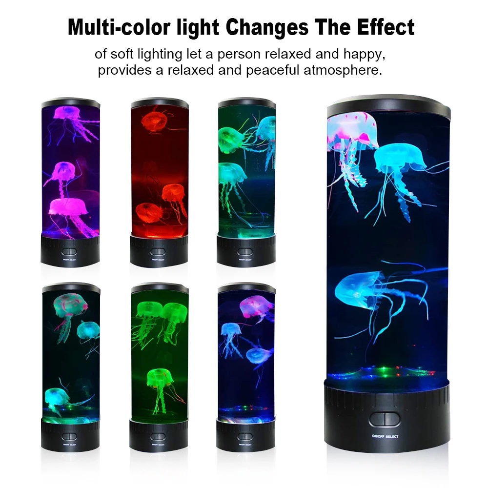 Promotional jelly fish lamp led jelly fish lamp jelly fish light lamp