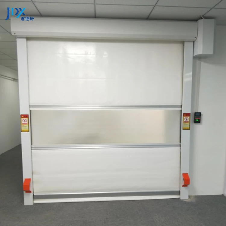 Wholesale PVC Spiral High Speed Doors Rapid Shutter Door Automatic Aluminium High Speed Door