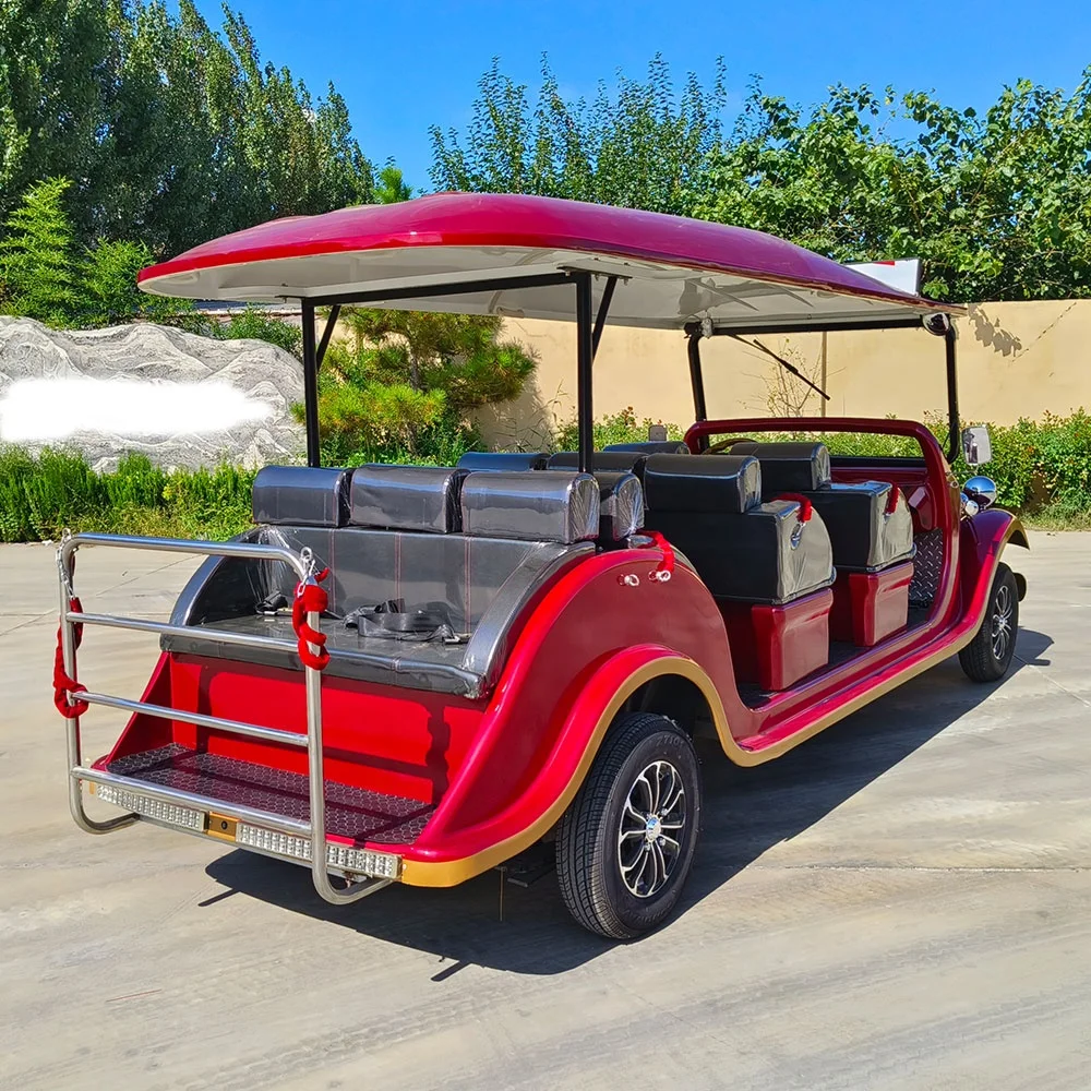 Despoit with Electric Classic Car With Canopy Comfortable Sightseeing Vintage Car Leisure Travel Classic Car