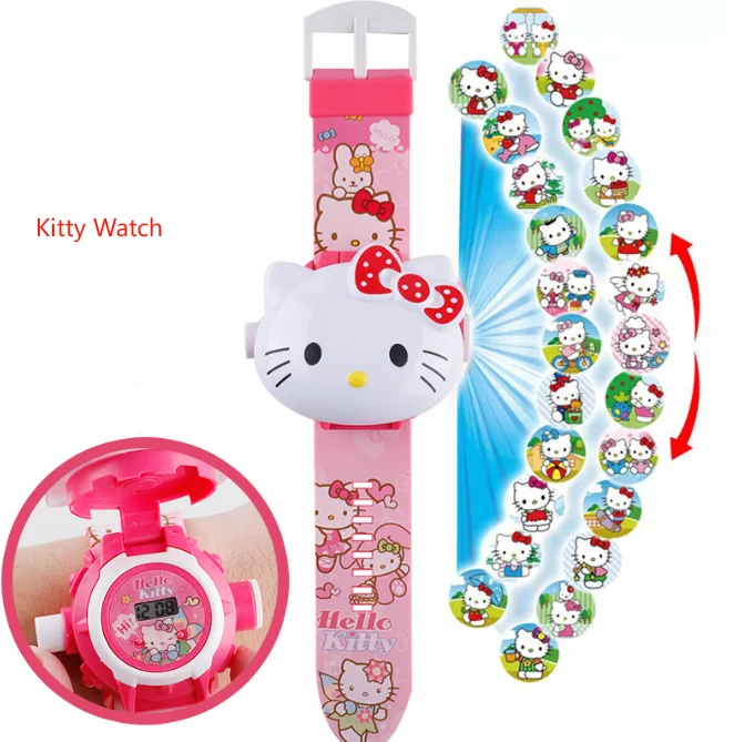 JamGorgo Digital Smart Watch Kids Projector Kitty Watch 24 Pictures