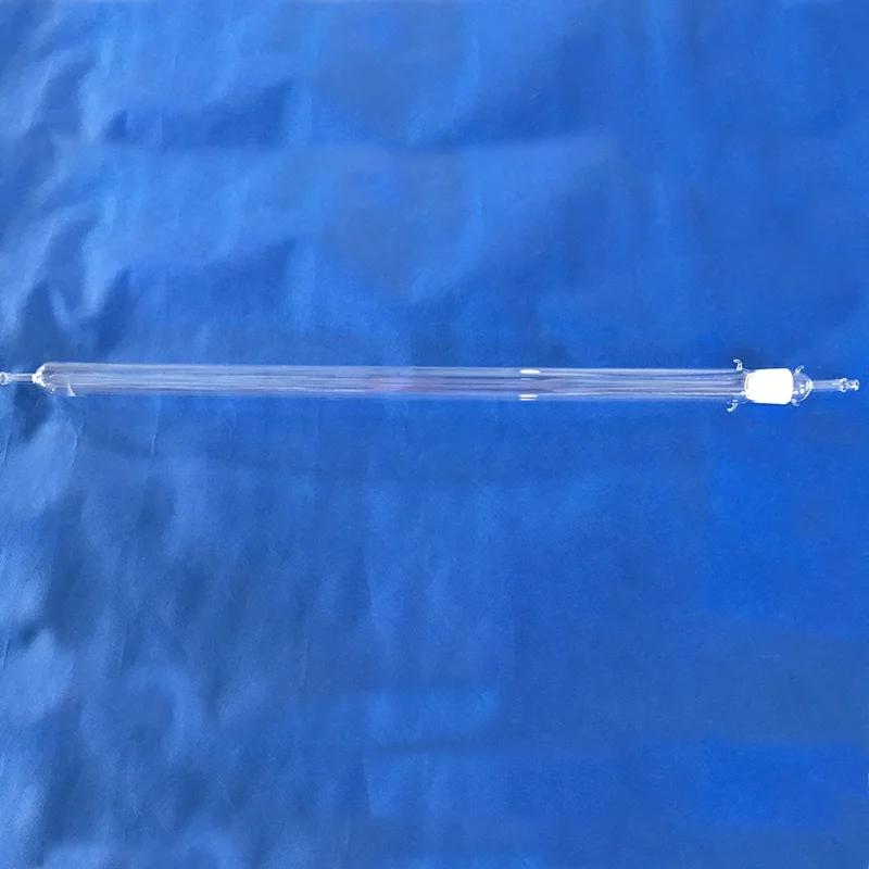High temperature resistant high purity transparent fused silica clear quartz glass plug test tube