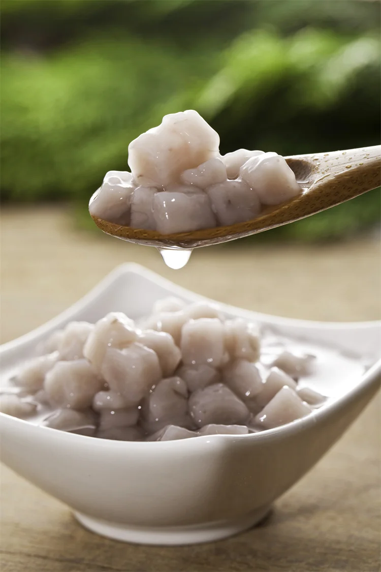 Оптовая цена тайванский сырый сладкий Топпинг с мягкой и жевательной текстурой шарик Таро для продажи