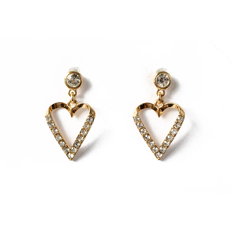 V&R Jewelry Juveloj Double Row Necklace Hear Pave Oval 18k Gold Plated Snake Chain Long Necklaces