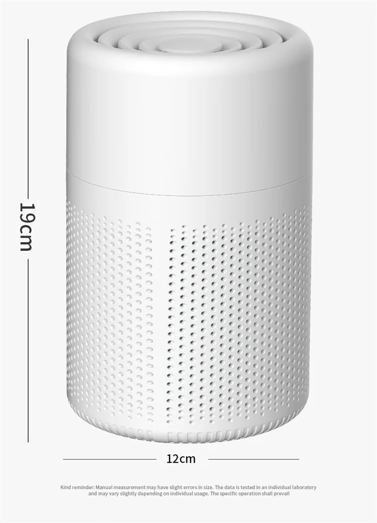 USB air purifier for deodorizing odors, household deodorization purifier for negative ions