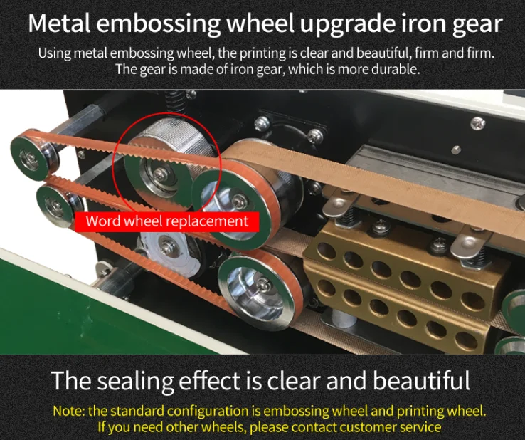 High speed desktop kraft bag plastic bag thermoplastic sealing machine