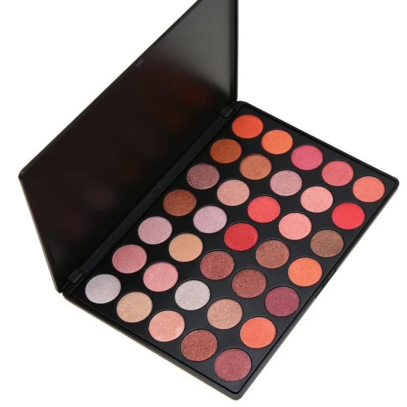 2022 new arrivals trends eyeshadow 35 color frozen eye shadow pallet 26mm eyeshadow packaging magnetic vegan eyeshadow book