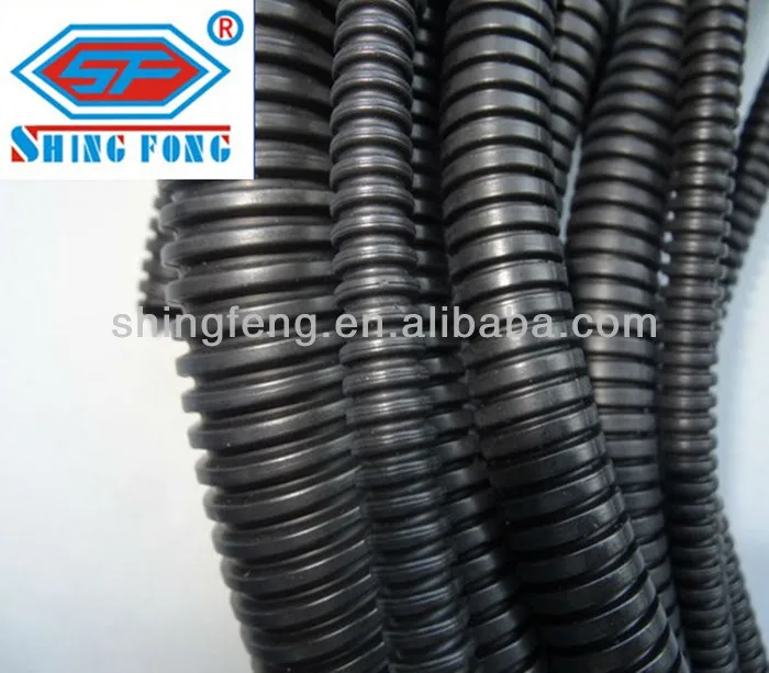 Electrical Flexible Corrugated PVC Conduit Plastic Pipe 20mm Corrugated Conduit Heavy Duty