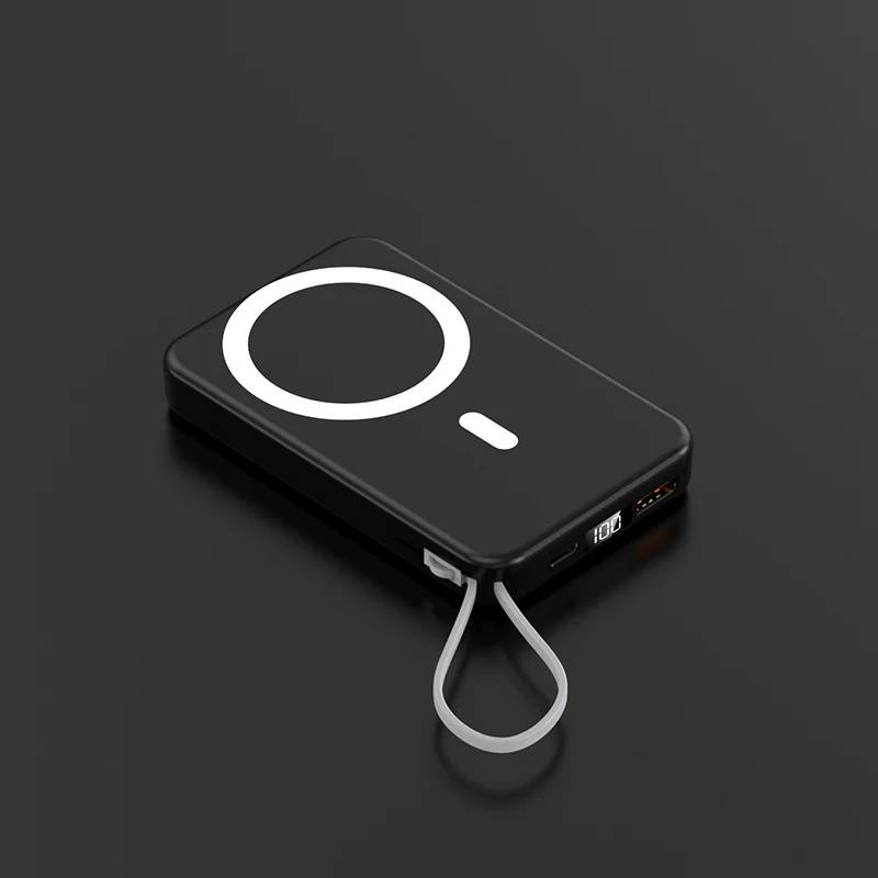 Most selling Oonline Products 20W PD Super Fast Battery Charger Power Banks Wireless+Wired3 Charging Magnetic Power Bank