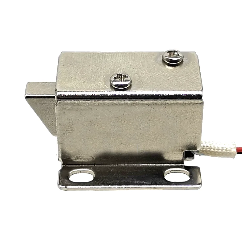 6В постоянный ток JSO-0627-1 мини Электрический электромагнитный замок двери шкафа