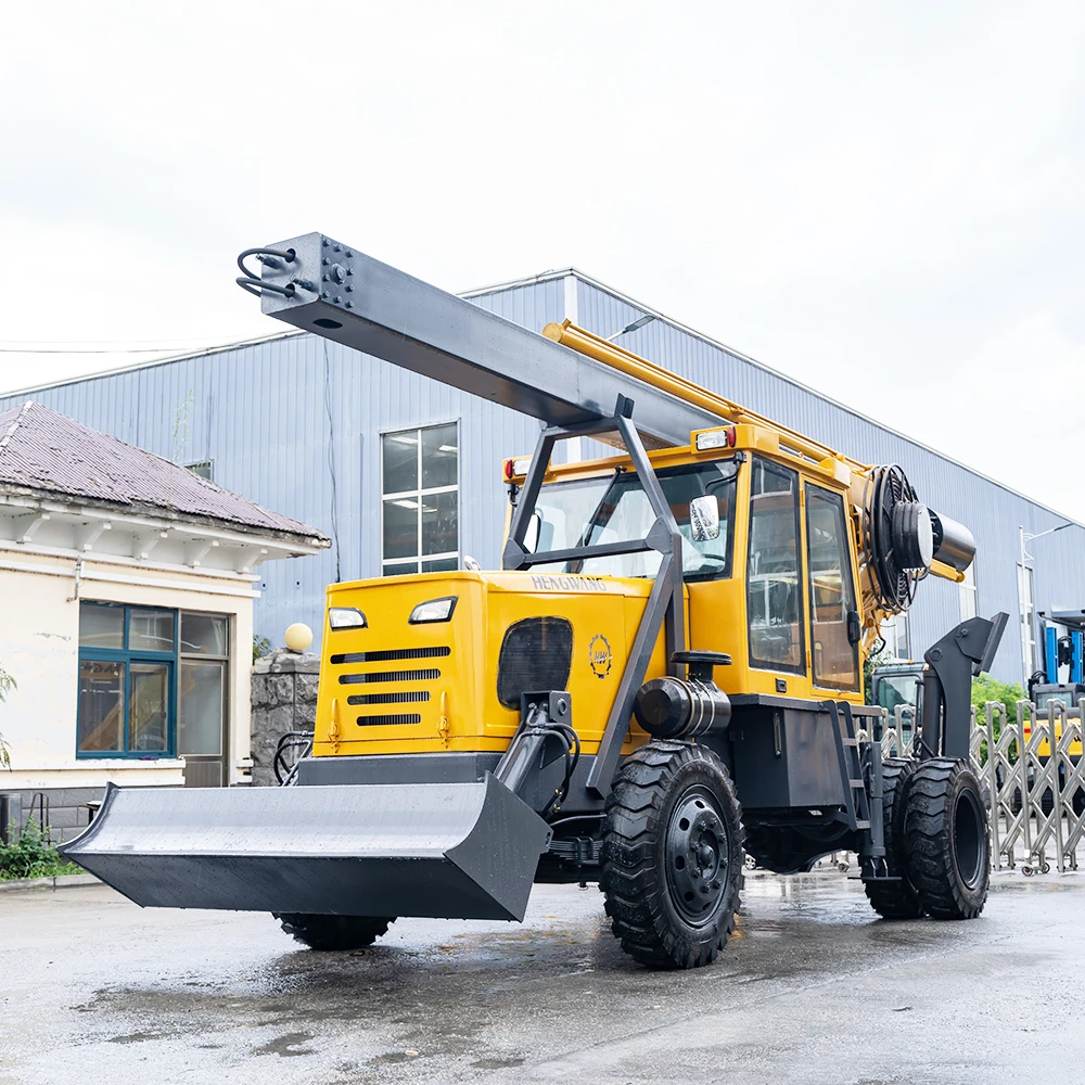 Compact Rotary Drill for Quick Urban Utility Installations and Deep Excavation Projects