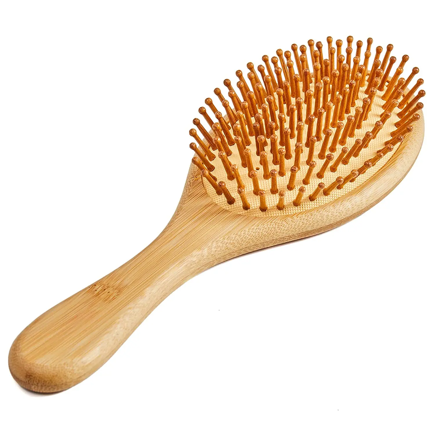 100% Natural Eco Friendly Organic Beechwood Bamboo Wood Bristle Scalp Massage Paddle Hair Brush Wood