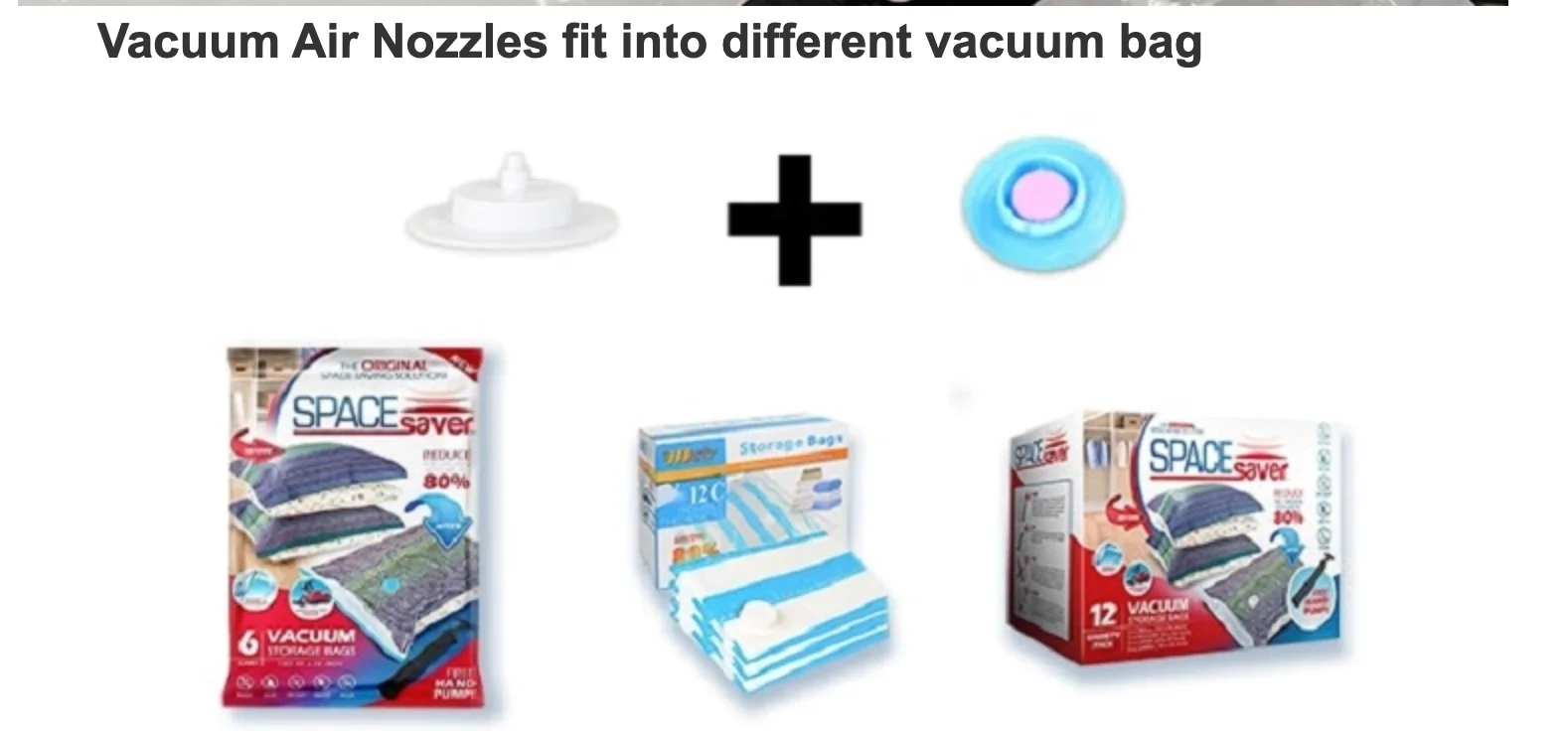 New factory ATMOS Vacuum storage bag Vacuum Pump for Sealed Bag