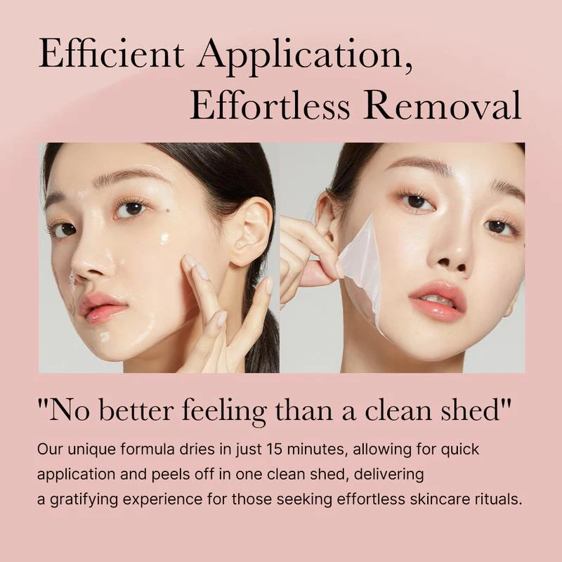 OEM Collagen Night Wrapping Mask Quick Dry Easy Peel Overnight Collagen Facial Mask Accept Customized Private Label