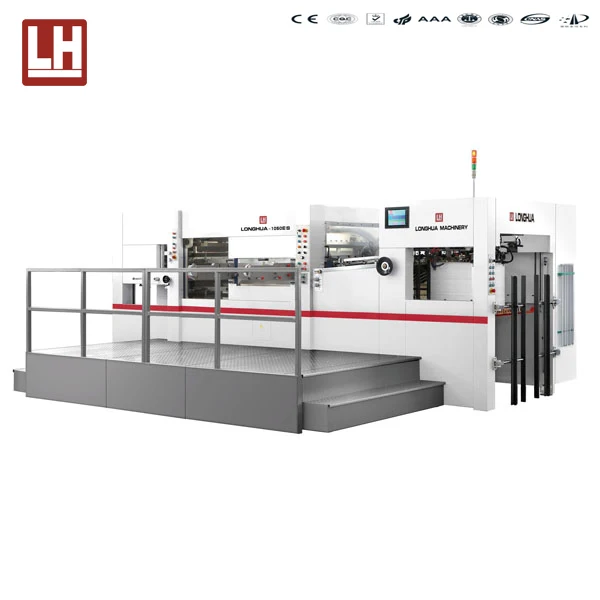 Sheet Feeding Paper Usage Fully Automat Press Cut mach die cutter platen Waste Remove Stripping Cutting Creasing Crease Machine