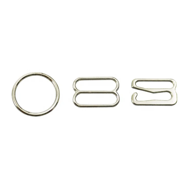 oeko GRS sustainable swimwear buckle stainless adjustable various colored durable O ring buckle for shoulder girdle