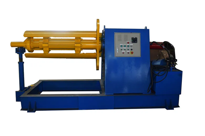 manual mandrel steel coil decoiling decoiler machine for sale