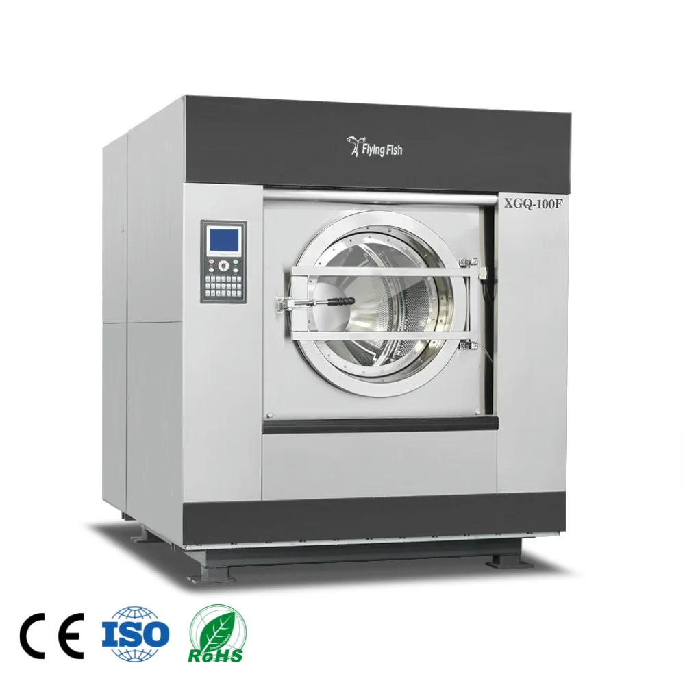30KG 50KG 100KG Heavy Duty Washer Extractor Lavadora Industrial Washer Laundry Washing Machine for Laundry Hotel Hospital Sale
