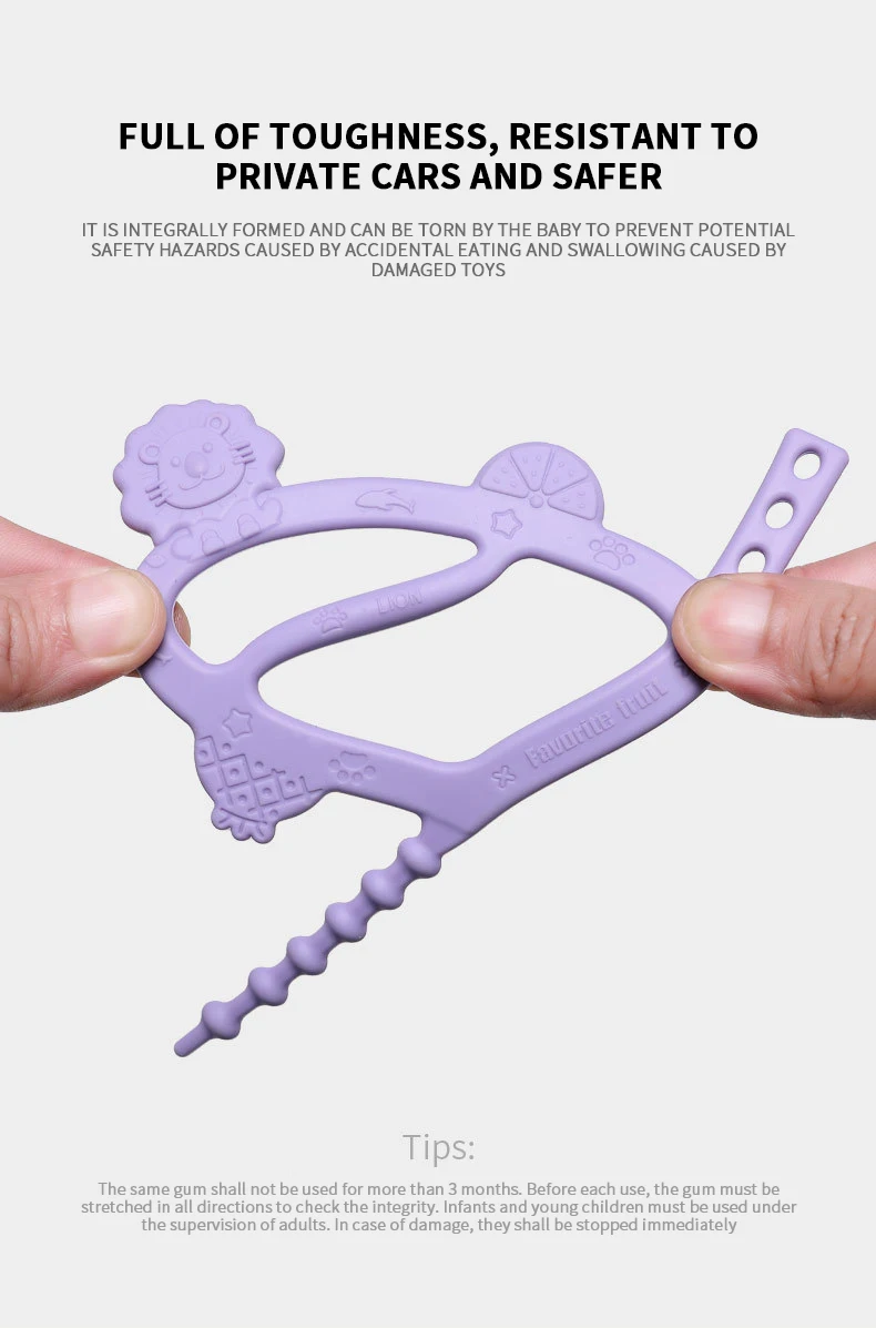 Food Grade New Design Sensory Baby Teething Soft Bpa Free Baby Ring Kids Silicone Teether Toys