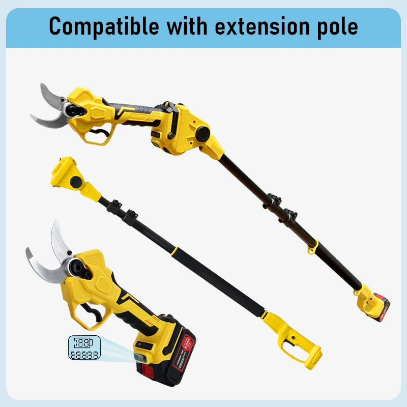 Professional Battery SK5 Blades Brushless Garden Electric Pruning Shears For Tree Branch