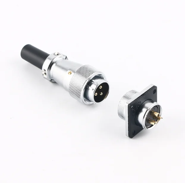 WS20 Aviation plug Cable plug square connector can be interplugged with the same model