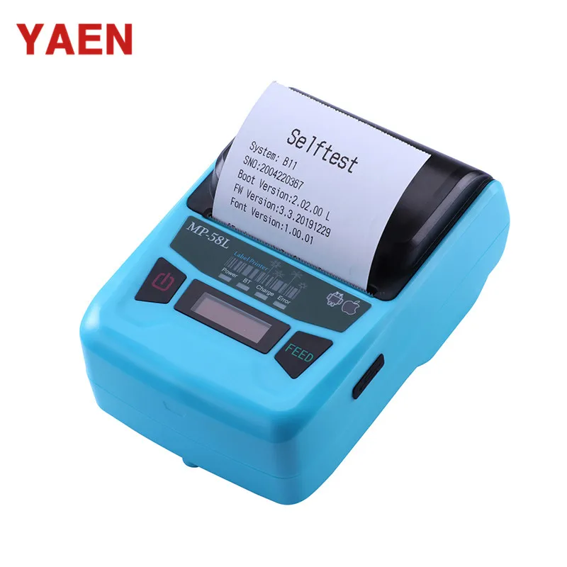 YAEN Widely Used Superior Quality Portable Printer Pocket Printers Terminal Blue tooth Printer